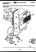 SYSTEM AND AUTOMATIC DEFROST PARTS Diagram and Parts List for RT199MCD1  Frigidaire Refrigerator