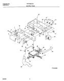 CONTROL PANEL Diagram and Parts List for FWT648GHS0  Frigidaire Washer