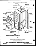 POWER CONTROL Diagram and Parts List for MC1380E2  Frigidaire Microwave