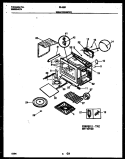 WRAPPER AND BODY PARTS Diagram and Parts List for 56-4861-10-06  Tappan Microwave