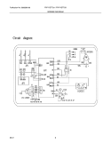 WIRING DIAGRAM Diagram and Parts List for FRP77ETT2R0  Frigidaire Air Conditioner