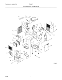 RECOMMENDED SPARE PARTS Diagram and Parts List for FDL25P12  Frigidaire Dehumidifier