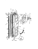 FREEZER DOOR Diagram and Parts List for RS249GCD2  Frigidaire Refrigerator