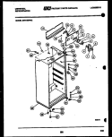 Part Location Diagram of 163290 Frigidaire COVER-EVAPORATOR COIL