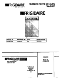 COVER Diagram and Parts List for FWS6977ES0  Frigidaire Washer