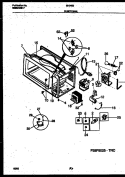 Part Location Diagram of 5303292336 Frigidaire SPACER-TURNTABLE MT