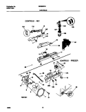 CONTROLS Diagram and Parts List for GRS26ZRGD1  Gibson Refrigerator