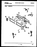 CONSOLE AND CONTROL PARTS Diagram and Parts List for LCE902AWW1  Frigidaire Washer Dryer Combo