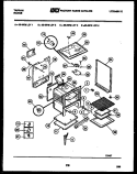 BODY PARTS Diagram and Parts List for 30-3978-66-01  Tappan Range