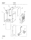 Part Location Diagram of 309369501 Frigidaire ENCLOSURE-CONTROL B