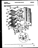 SYSTEM AND ELECTRICAL PARTS Diagram and Parts List for FFU17M6AW2  Frigidaire Freezer