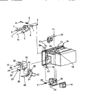 LOCK MECHANISM Diagram and Parts List for KM750HXM  Frigidaire Microwave