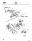 CONTROLS Diagram and Parts List for TRS20WRHW0  Tappan Refrigerator