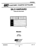 COVER Diagram and Parts List for 18HA181  Frigidaire Air Conditioner