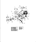 PUMP, MOTOR Diagram and Parts List for SU500DXR5  Frigidaire Dishwasher