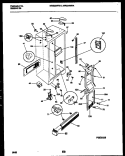 CABINET PARTS Diagram and Parts List for MRS24WRADO  Frigidaire Refrigerator