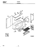 UPPER BODY Diagram and Parts List for TGO346BCDD  Tappan Range