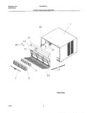 WRAPPER Diagram and Parts List for WAC083K7A2  Westinghouse Air Conditioner