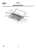 Part Location Diagram of 309628601 Frigidaire TRIM