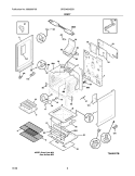 BODY Diagram and Parts List for CRG3480ISSD  Crosley Range