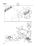SYSTEM Diagram and Parts List for FRT14B4AW2  Frigidaire Refrigerator
