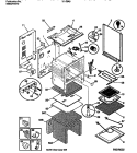 BODY Diagram and Parts List for 31-2649-00-06  Tappan Range