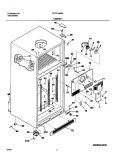 CABINET Diagram and Parts List for FRT21HR6AB4  Frigidaire Refrigerator