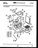 BODY PARTS Diagram and Parts List for GPG38BNL1  Frigidaire Range