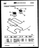 BROILER PARTS Diagram and Parts List for 31-2758-66-05  Tappan Range