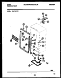 CABINET PARTS Diagram and Parts List for GFU17M4AW2  Gibson Freezer