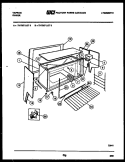UPPER BODY PARTS Diagram and Parts List for 73-7857-00-05  Tappan Range