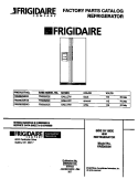 COVER Diagram and Parts List for FRS26ZGEW3  Frigidaire Refrigerator