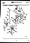 BURNER, MANIFOLD AND GAS CONTROL Diagram and Parts List for 30-2238-23-06  Tappan Range