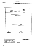 WIRING DIAGRAM Diagram and Parts List for MEF300PXWD  Frigidaire Range