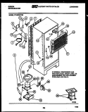 SYSTEM AND AUTOMATIC DEFROST PARTS Diagram and Parts List for RT19F8WT3G  Gibson Refrigerator