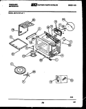 WRAPPER AND BODY PARTS Diagram and Parts List for MCT1370P1  Frigidaire Microwave