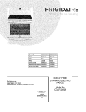 COVER Diagram and Parts List for CGEF3055MBA  Frigidaire Range