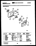 AIR HANDLING PARTS Diagram and Parts List for MH205G1QA  Kelvinator Air Conditioner