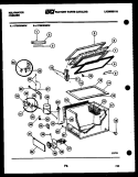 CHEST FREEZER PARTS Diagram and Parts List for CFS83DM2W  Kelvinator Freezer