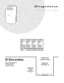 COVER Diagram and Parts List for FAP09EP1Z1  Frigidaire Air Conditioner