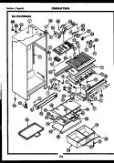 Part Location Diagram of 5303201657 Frigidaire DISCONTINUED