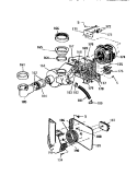 PUMP, MOTOR, POWER DRY ASSEMBLY Diagram and Parts List for SU900DXR5  Frigidaire Dishwasher