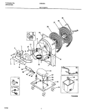 UNIT PARTS Diagram and Parts List for HDH30A  Frigidaire Dehumidifier