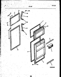 Part Location Diagram of 3205955 Frigidaire HANDLE-DOOR