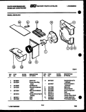 SYSTEM PARTS Diagram and Parts List for AS18EL2K2  Frigidaire Air Conditioner