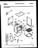 BODY PARTS Diagram and Parts List for 30-2252-00-01  Tappan Range