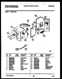 ELECTRICAL PARTS Diagram and Parts List for WAH09EP2T2  Frigidaire Air Conditioner