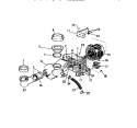 PUMP, MOTOR & COMPONENTS Diagram and Parts List for SC550DXW6  Frigidaire Dishwasher