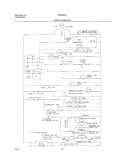 WIRING SCHEMATIC Diagram and Parts List for FRS26ZGHD5  Frigidaire Refrigerator