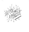 Part Location Diagram of 695T152P01 Frigidaire DISCONTINUED